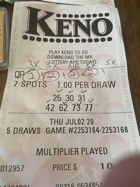 Kenomaster.com Keno Results.